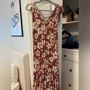 Floral Abercrombie maxi dress